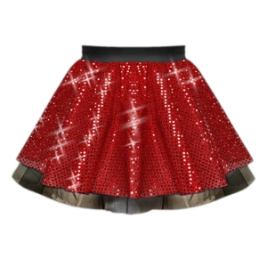 Sequin Tutu Dance Show Skirt