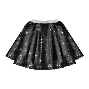 Satin Sequin Skirt