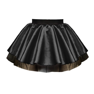 Short Satin Tutu Skirt