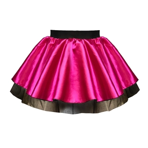 Short Satin Tutu Skirt