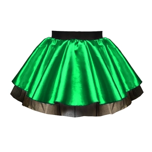 Short Satin Tutu Skirt