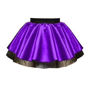 Short Satin Tutu Skirt