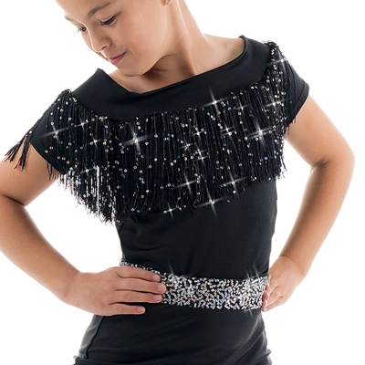 Fringing Bardot Top title=