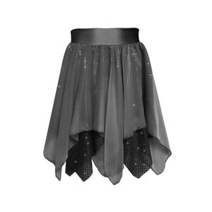 Chiffon & Sequin Lyrical Skirt