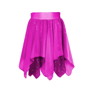 Chiffon & Sequin Lyrical Skirt