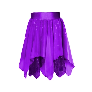 Chiffon & Sequin Lyrical Skirt