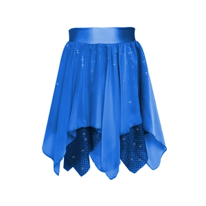Chiffon & Sequin Lyrical Skirt