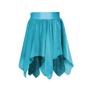 Chiffon & Sequin Lyrical Skirt