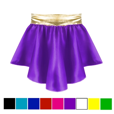 Superhero Satin Skirt title=