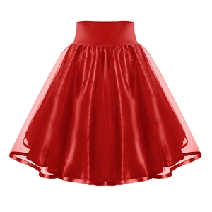 Ballroom Tulle Overlay Skirt