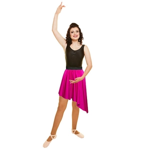 Asymmetric Dance Skirt
