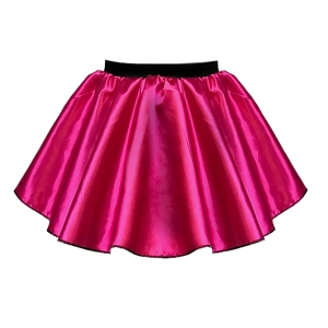 Short Satin Skirt