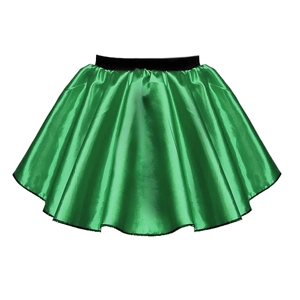 Short Satin Skirt