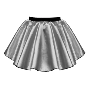 Short Satin Skirt