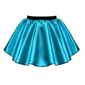 Short Satin Skirt
