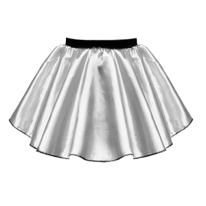 Short Satin Skirt