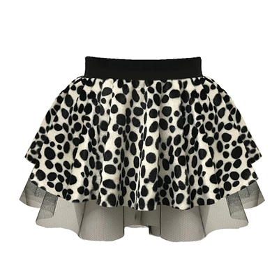 Dalmatian Print Tutu Skirt title=
