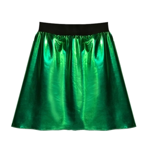 Metallic Mini Skirt