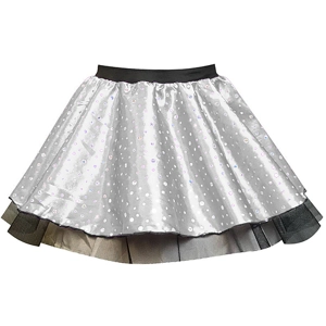 Satin Sequin Tutu Skirt