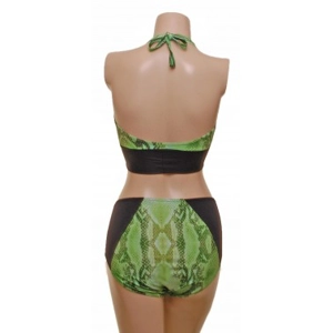 POLE DYNAMIX GREEN SNAKE HALTER NECK SET