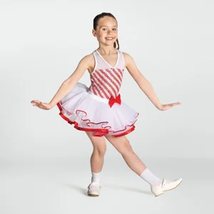 Candy Cane Glitz Tutu