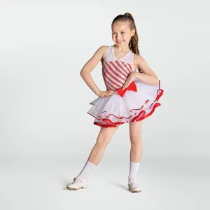 Candy Cane Glitz Tutu
