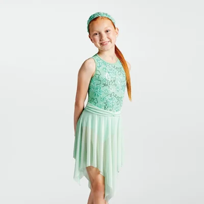 Flower Pattern Lyrical Dress title=