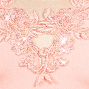 Floral and Sequin Appliqué Shimmer Net Tutu Floral and Sequin Appliqué Shimmer Net Tutu