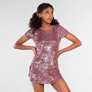 Low Back Sparkle Glitz Dress