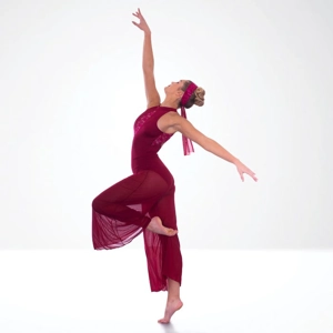 Sequin Lace Insert Culottes Jumpsuit