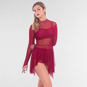 Mesh Overlay Contemporary Dress with Separate Hot Pants and Crop Top Mesh Overlay Contemporary Dress with Separate Hot Pants and Crop Top