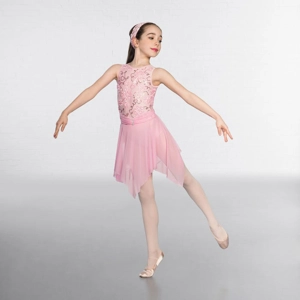 Flower Pattern Lyrical Dress Flower Pattern Lyrical Dress