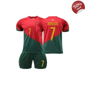 Conjunto de Portugal Ronaldo – Niños y adultos – Niños – Hombre   Ropa deportiva