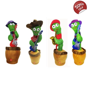 Cactus Que Habla, Juguete de Peluche de Cactus electrónico Que Baila, Juguetes de Peluche de Cactus Cactus Que Habla, Juguete de Peluche de Cactus electrónico Que Baila, Juguetes de Peluche de Cactus