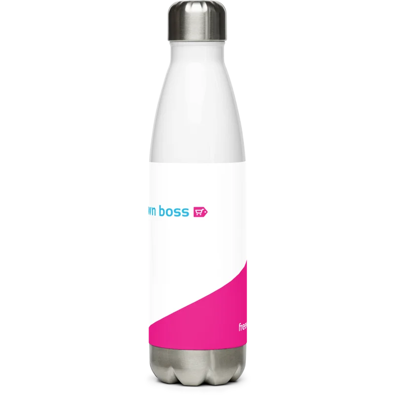 Stainless steel water bottle