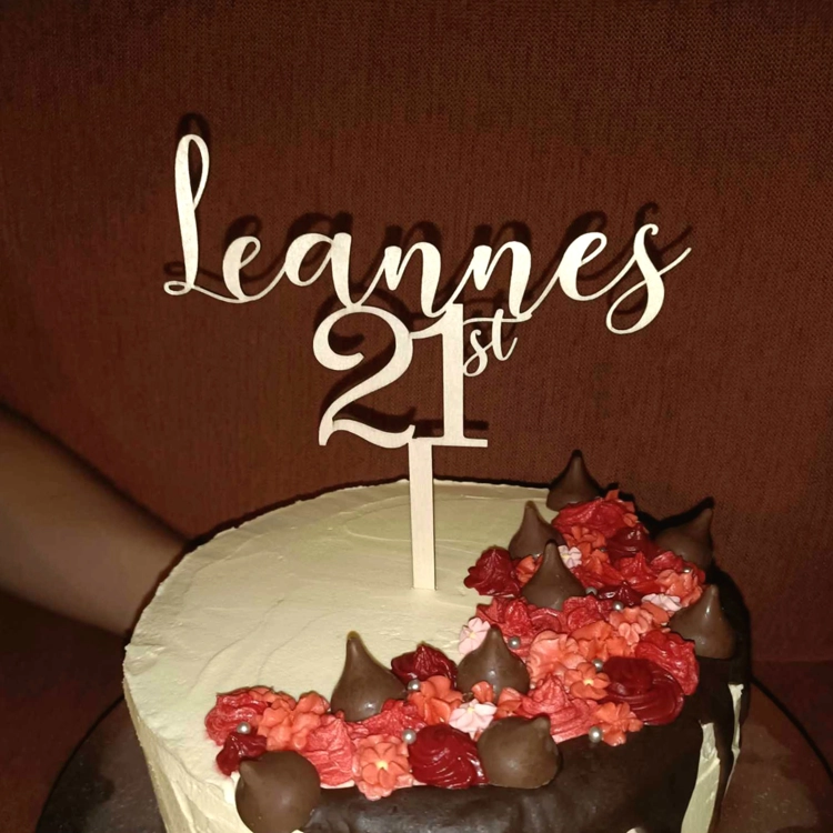 Personalised Cake Topper