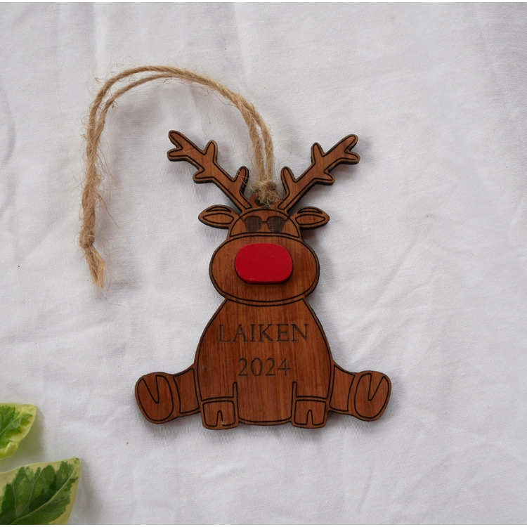 Rudolf Custom Christmas Orna..