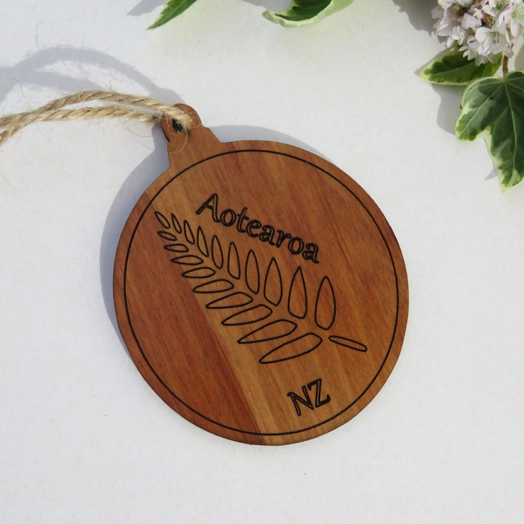 Fern Christmas Ornament