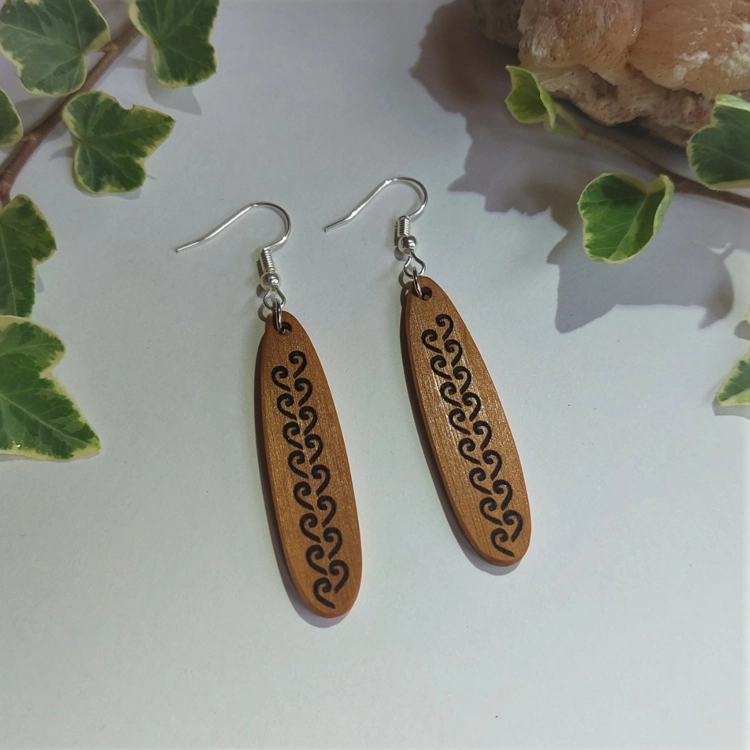 Small Koru Earrings