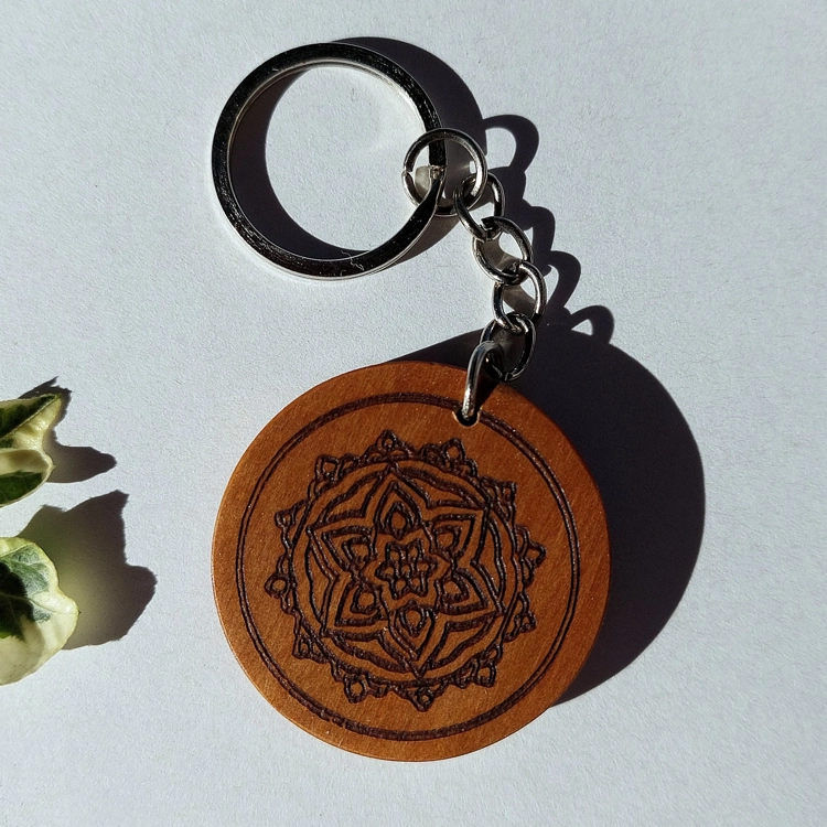 Mandala Keyring