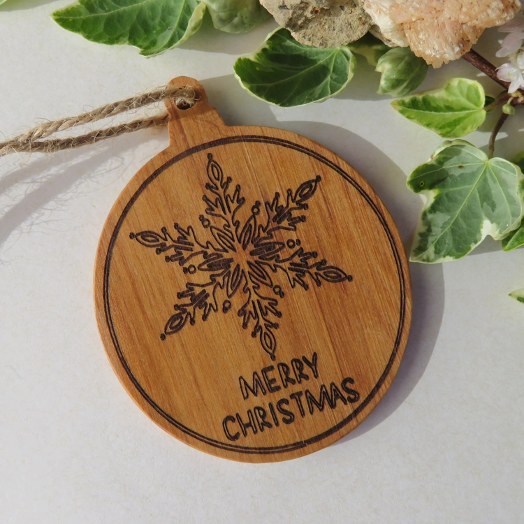 Snowflake Christmas Ornament