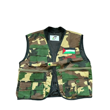 【HI FI FNK】Camo Reversible Nylon Vest Matrix Heavy Duty Slick Body Armor Vest w/ Loop Patch Panel