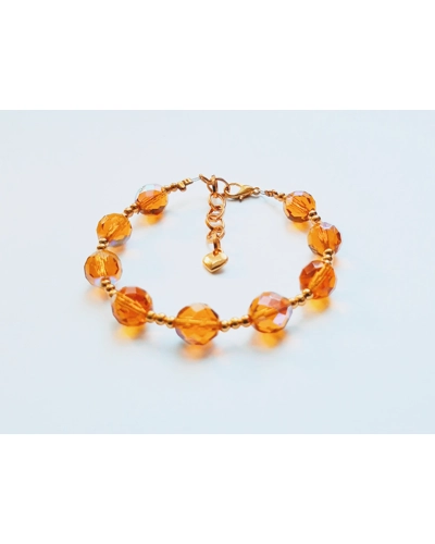 Dazzling Amber Bracelet