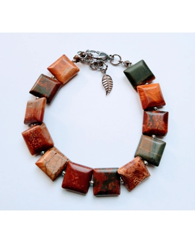 Jasper Gemstone Bracelet