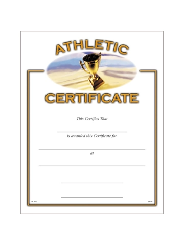 1000 Series Certificates