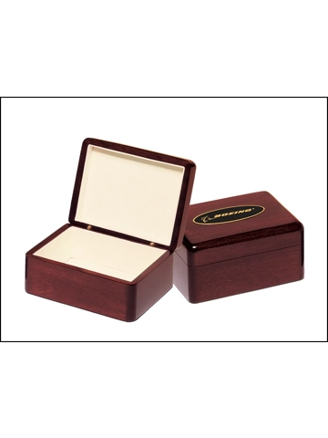 B415 Rosewood stained piano finish jewelry box