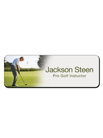 Full Color Name Badge