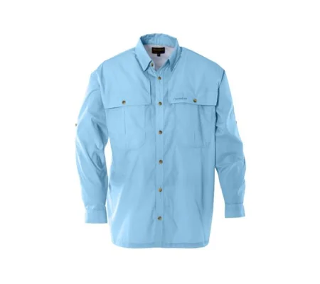 Snowbee XS Light Blue Fishing Shirt Size EX Large