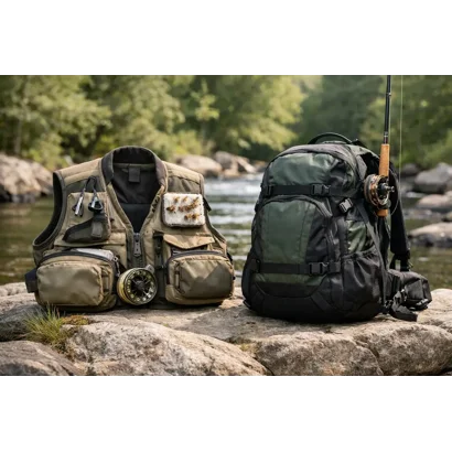 Fly Fishing Vest vs Backpack: The Main Difference