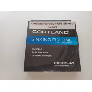 Cortland Fairplay Sinking Fly Line  WF#6